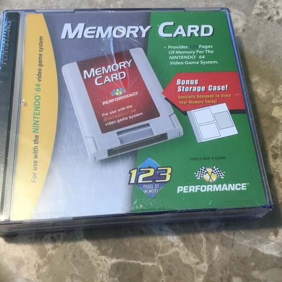 Bonus*NINTENDO 64 MEMORY CARD PERFORMANCE & STORAGE CASE holds 3 cards. - Picture 7 of 7